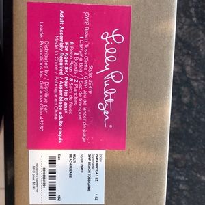 Lilly Pulitzer Beach Toss Game GWP